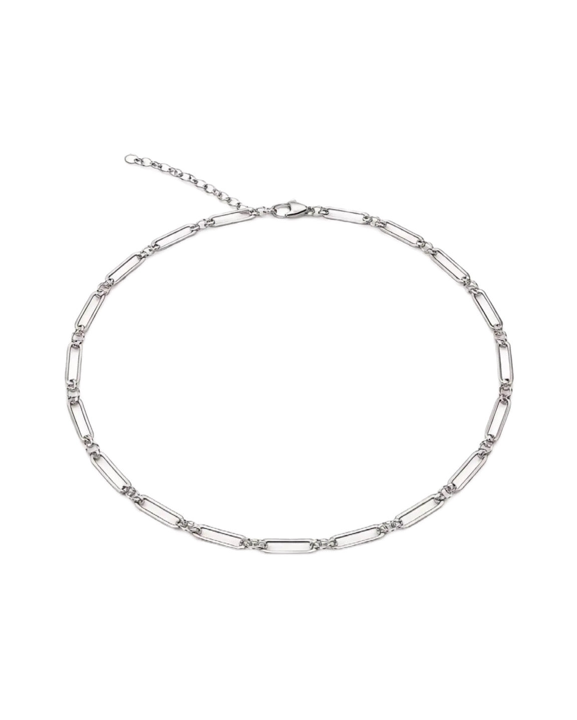 CADENA ESLABÓN FINO SILVER | Acero 316L Inoxidable