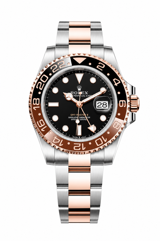 GMT Master II Chnr 40mm Rgss Blackbrown Ceramic