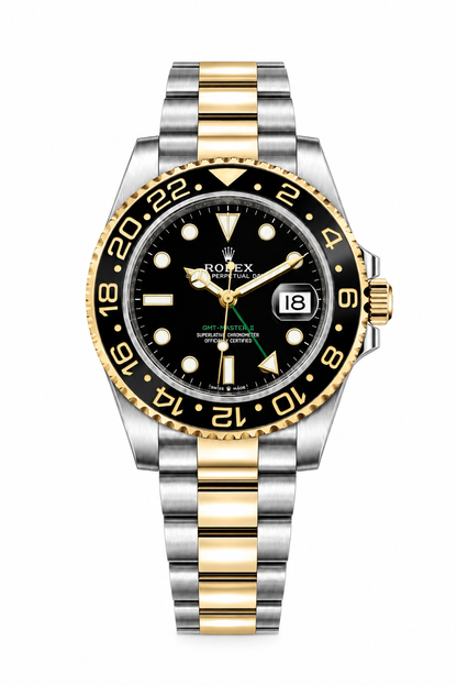 GMT-MASTER II BLACK & GOLD | TWO-TONE