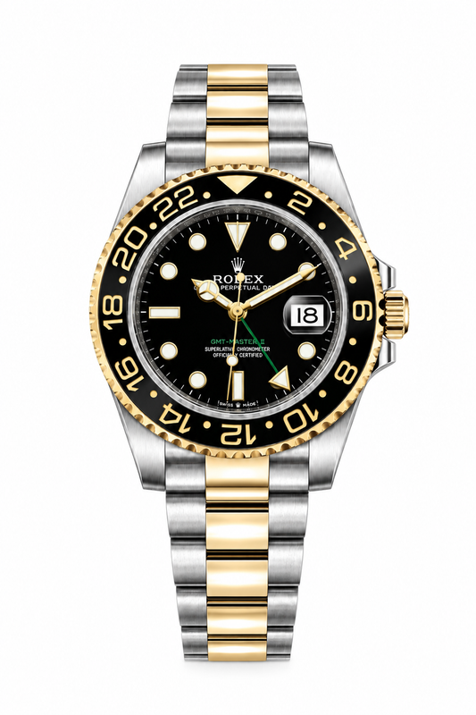 GMT-MASTER II BLACK & GOLD | TWO-TONE