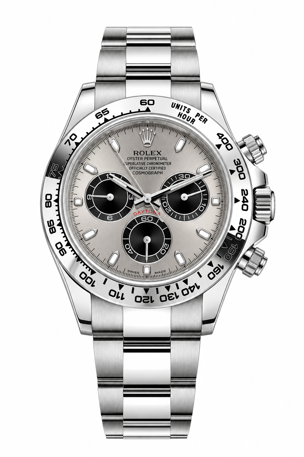 DAYTONA SILVER PANDA | WHITE GOLD