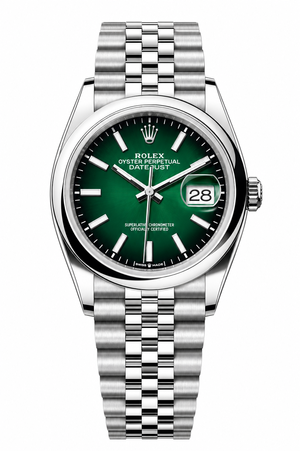 DATEJUST GREEN DIAL | JUBILEE