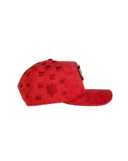 Gorra Caps Fans TREBOL GOLD RED | Snapback Visera Semicurva