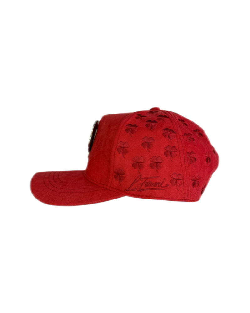 Gorra Caps Fans TREBOL GOLD RED | Snapback Visera Semicurva