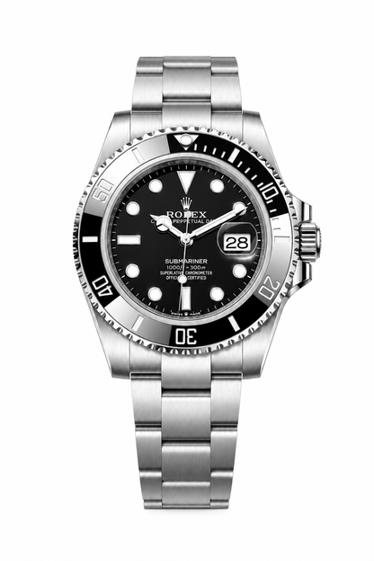 SUBMARINER DATE BLACK | ACERO OYSTER
