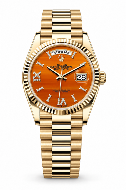 DAY-DATE CARNELIAN | PRESIDENT GOLD