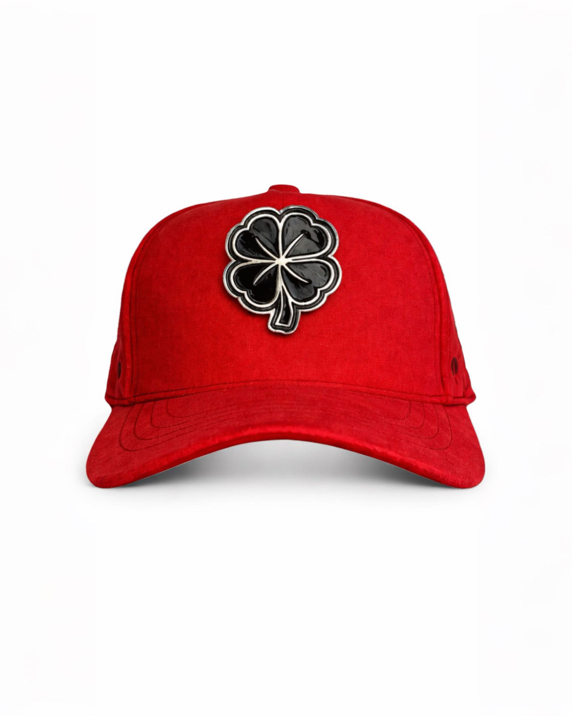 Gorra Caps Fans TREBOL GOLD RED | Snapback Visera Semicurva