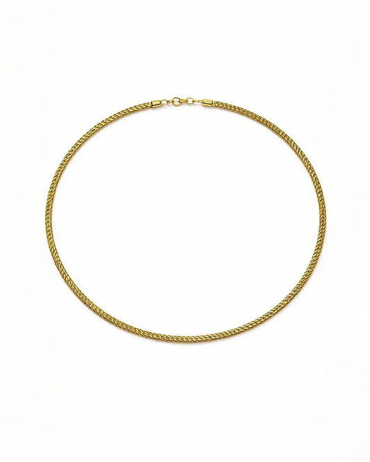 CADENA TEXTURIZADA GOLD | Acero 316L Inoxidable