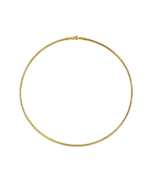 CADENA CAJA GOLD | Acero 316L Inoxidable