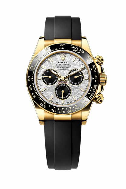 DAYTONA METEORITE GOLD OYSTERFLEX