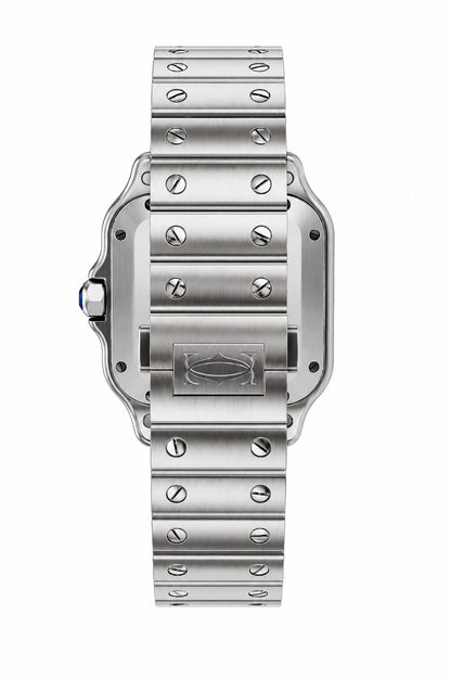 SANTOS STEEL-WHITE DIAL