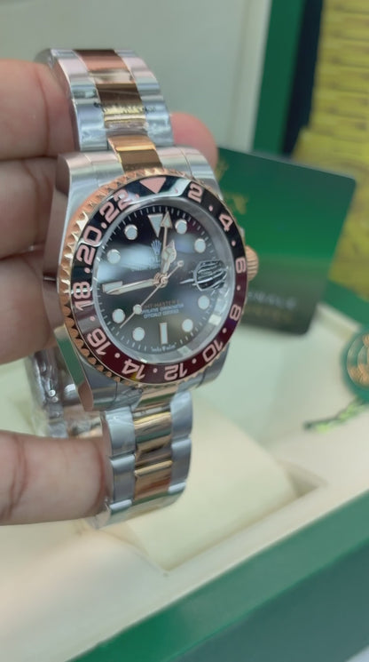 GMT Master II Chnr 40mm Rgss Blackbrown Ceramic